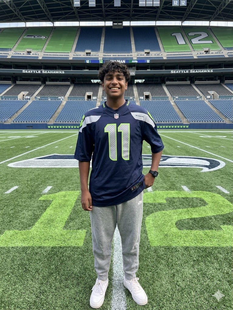 Kenric at Lumen Field — Seattle Seahawks